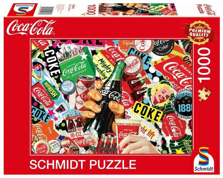Πάζλ Schmidt 1000τμχ Coca Cola - Coke It Is 59916