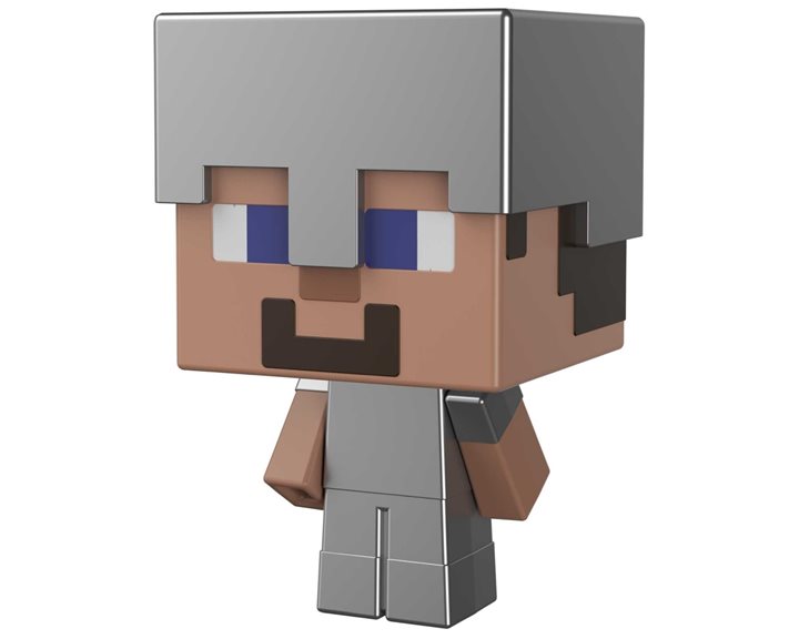 MINECRAFT - MOB HEAD MINI FIGURES - HDV64 / HJF71 - STEVE