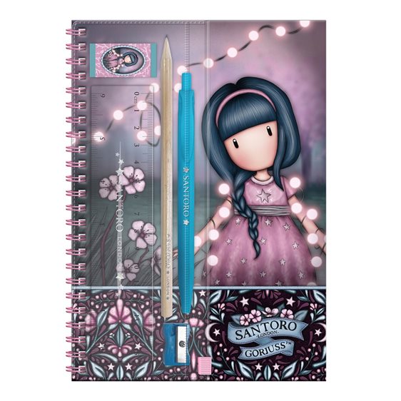 Σετ Σημειωματάριο Santoro Gorjuss Fairy Dusk 1344GJ01