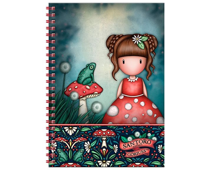 Σετ Σημειωματάριο Santoro Gorjuss Little Mushroom 1344GJ03