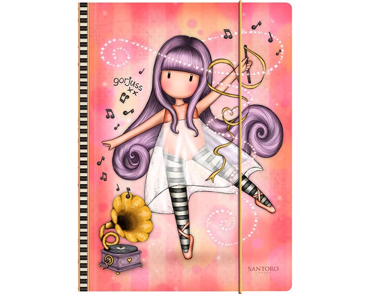 Ντοσιέ με Λάστιχο Santoro Gorjuss Little Dancer 812GJ10
