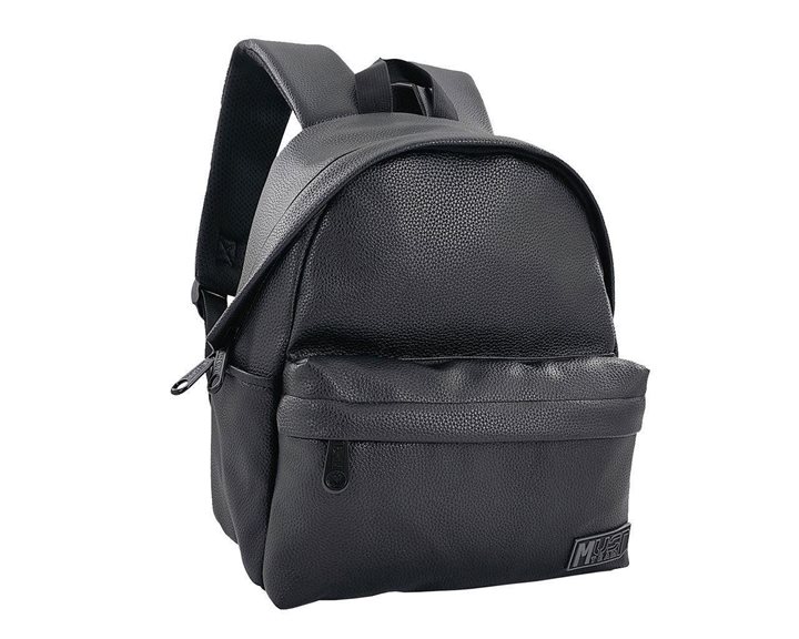 Τσάντα Πλάτης Must Matt Mini 25x12x30cm 1 Κεντρική Θήκη Μαύρη 000586154