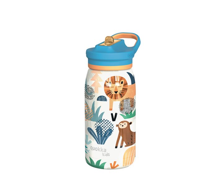 Θερμός με Στόμιο Quokka Kids 445ml Safari 40249