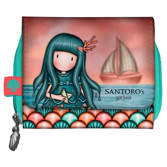 Πορτοφόλι με Φερμουάρ Santoro Gorjuss Washed Ashore 1204GJ08