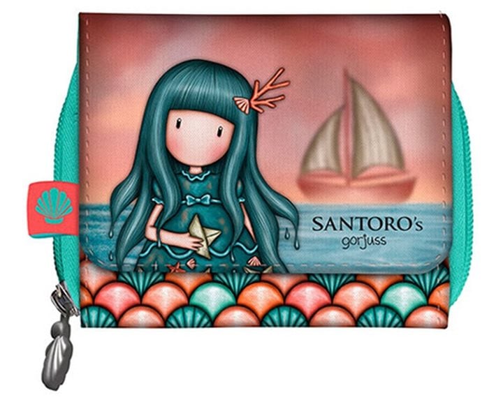 Πορτοφόλι με Φερμουάρ Santoro Gorjuss Washed Ashore 1204GJ08
