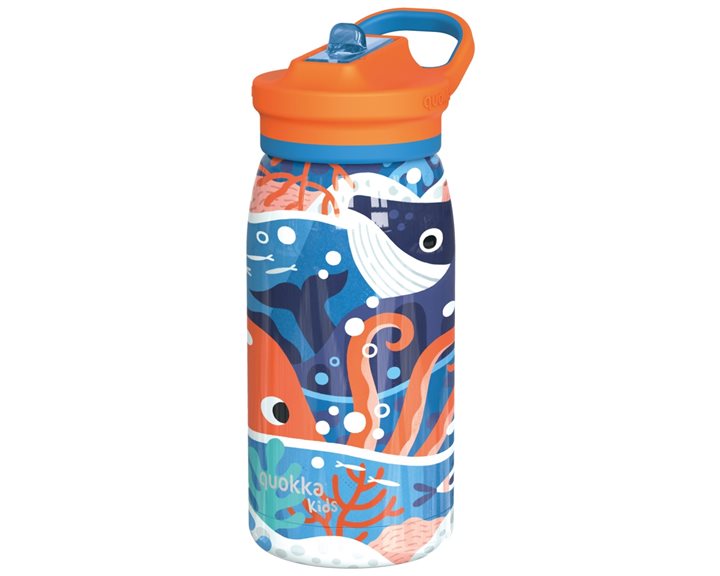 Θερμός με Στόμιο Quokka Kids 445ml Ocean 40247