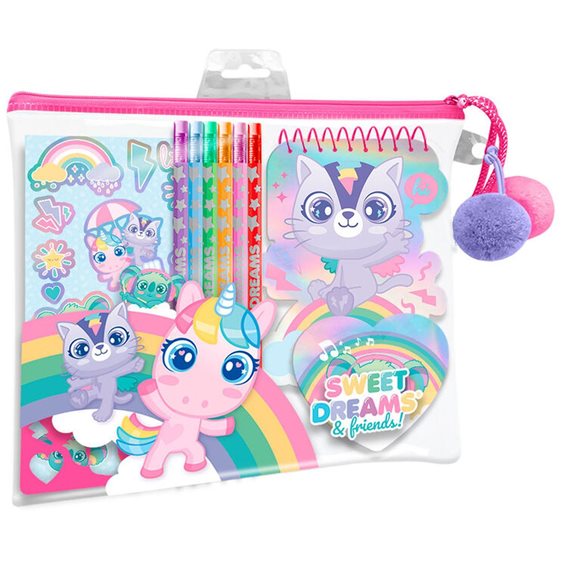 Kids Stationery Set IN pvc Bag Sweet Dreams KL11673