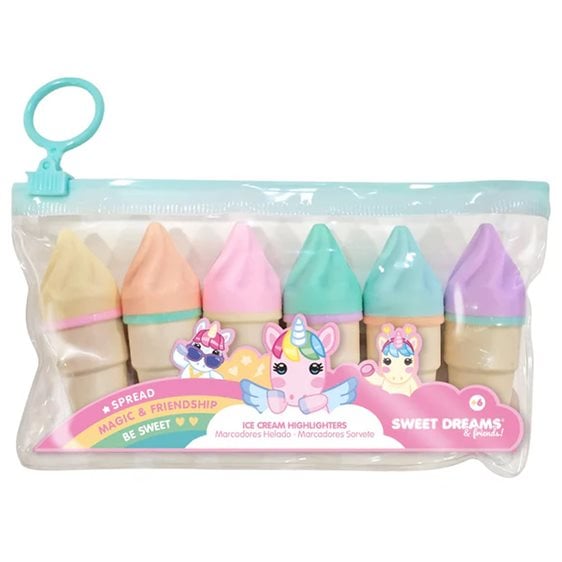Kids Ice Cream Shaped Hkghlighetrs Sweet Dreams KL11568
