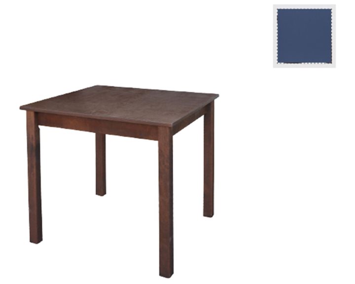 Ταβέρνας Τραπέζι Λυόμενο Οξιά - Κόντρα Πλακέ, Βαφή Εμποτισμού Ανιλίνη Μπλε Ρ517,Ε3