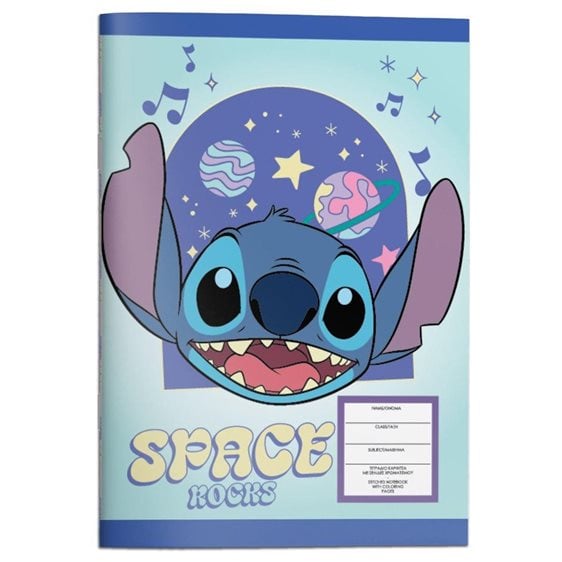 Τετράδιο Καρφίτσα 17x25 40Φ Lilo & Stitch 000564978