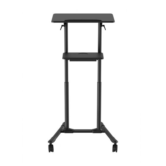 GEMBIRD MOBILE LECTURE DESK WITH CASTER WHEELS BLACK
