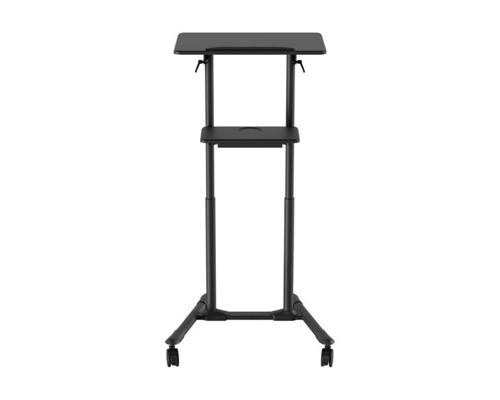GEMBIRD MOBILE LECTURE DESK WITH CASTER WHEELS BLACK
