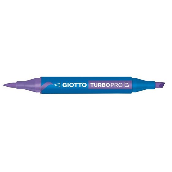 Μαρκαδόροι Giotto Διπλής Μύτης Turbopro 27 Violet