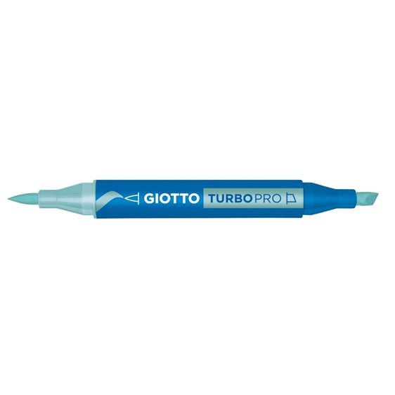 Μαρκαδόροι Giotto Διπλής Μύτης Turbopro 22 Sky Blue