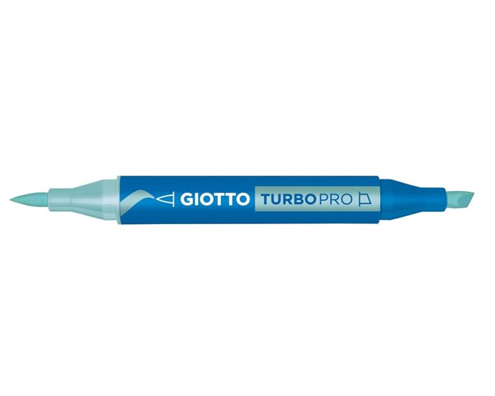 Μαρκαδόροι Giotto Διπλής Μύτης Turbopro 22 Sky Blue
