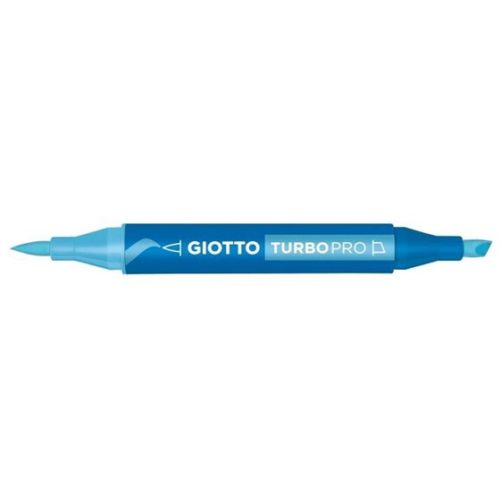 Μαρκαδόροι Giotto Διπλής Μύτης Turbopro 21 Aquamrine