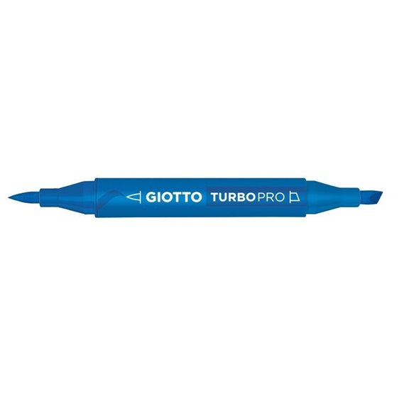 Μαρκαδόροι Giotto Διπλής Μύτης Turbopro 25 Ultramarine Blue