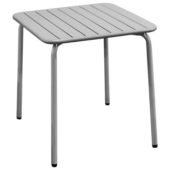 Brio Slat Τραπέζι-Pro Κήπου - Βεράντας, Μέταλλο Βαφή Cool Grey 4C Ε545,1
