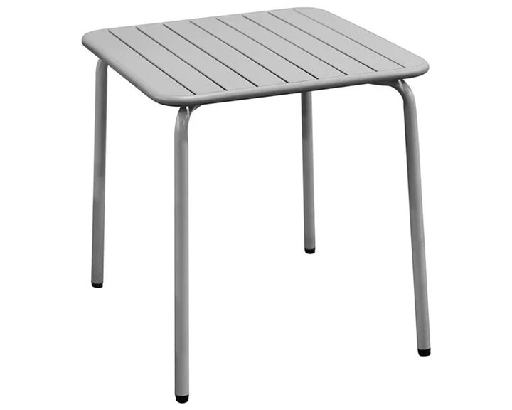 Brio Slat Τραπέζι-Pro Κήπου - Βεράντας, Μέταλλο Βαφή Cool Grey 4C Ε545,1