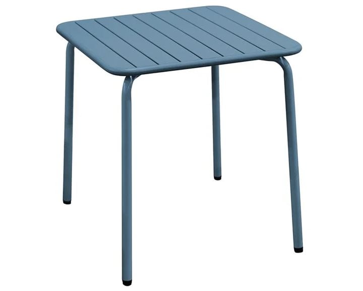 Brio Slat Τραπέζι-Pro Κήπου - Βεράντας, Μέταλλο Βαφή Sandy Blue 5415C Ε545,2