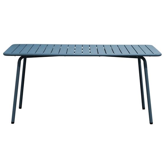 Brio Slat Τραπέζι-Pro Κήπου - Βεράντας, Μέταλλο Βαφή Sandy Blue 5415C Ε546,2