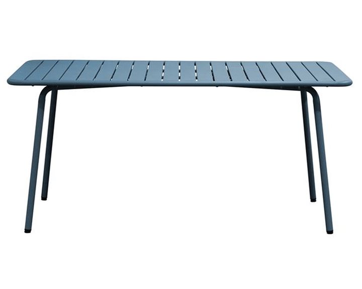 Brio Slat Τραπέζι-Pro Κήπου - Βεράντας, Μέταλλο Βαφή Sandy Blue 5415C Ε546,2