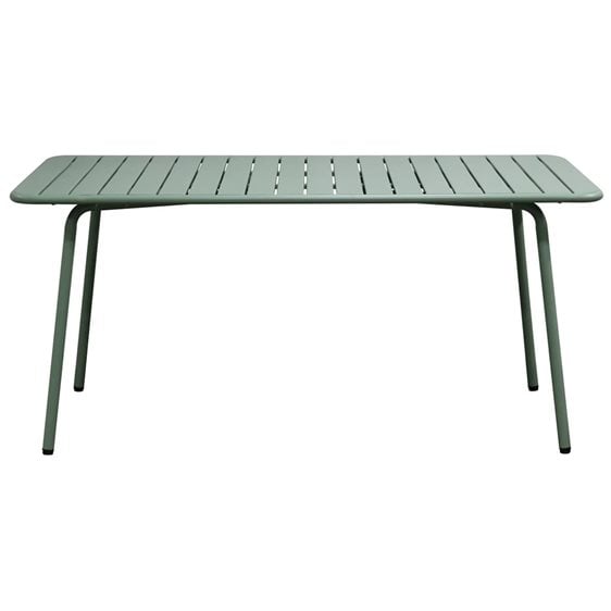 Brio Slat Τραπέζι-Pro Κήπου - Βεράντας, Μέταλλο Βαφή Sandy Green 5635C Ε546,3