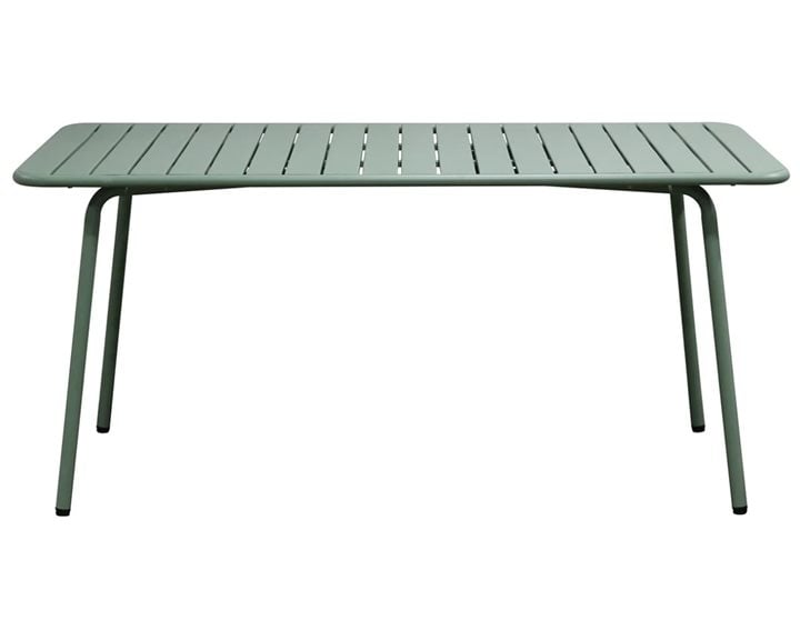 Brio Slat Τραπέζι-Pro Κήπου - Βεράντας, Μέταλλο Βαφή Sandy Green 5635C Ε546,3