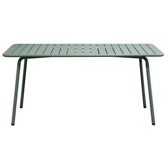 Brio Slat Τραπέζι-Pro Κήπου - Βεράντας, Μέταλλο Βαφή Sandy Green 5635C Ε546,3