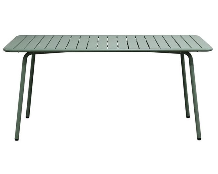 Brio Slat Τραπέζι-Pro Κήπου - Βεράντας, Μέταλλο Βαφή Sandy Green 5635C Ε546,3