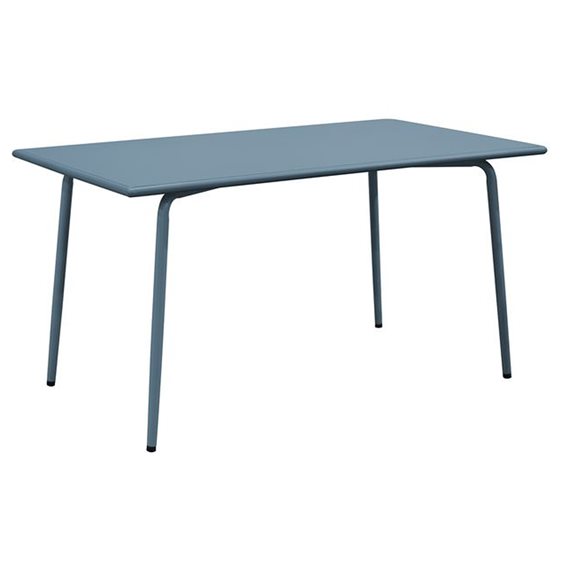 Brio Flat Τραπέζι-Pro Κήπου - Βεράντας, Μέταλλο Βαφή Sandy Blue 5415C Ε548,2