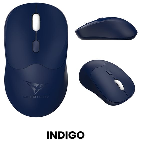 ALCATROZ SILENT BT5.4 WIRELESS MOUSE AIRMOUSE DUO 6R INDIGO