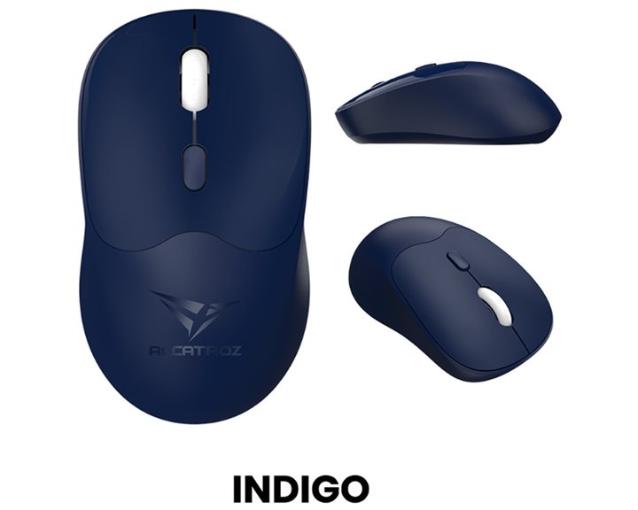 ALCATROZ SILENT BT5.4 WIRELESS MOUSE AIRMOUSE DUO 6R INDIGO