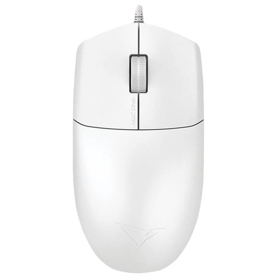 ALCATROZ USB HR OPTICAL MOUSE 1600CPI ASIC ONE WHITE