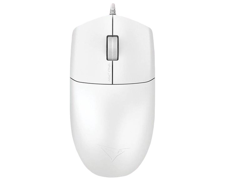 ALCATROZ USB HR OPTICAL MOUSE 1600CPI ASIC ONE WHITE