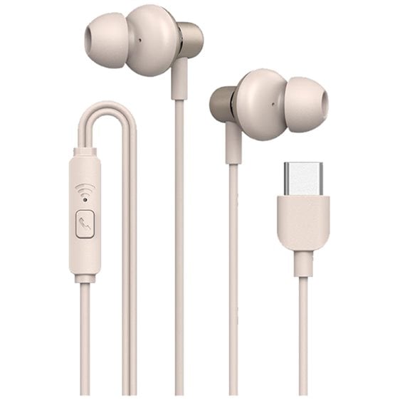 SONICGEAR TYPE-C EARBUDS HYPERBASS BUDS 1 CHAMPAGNE