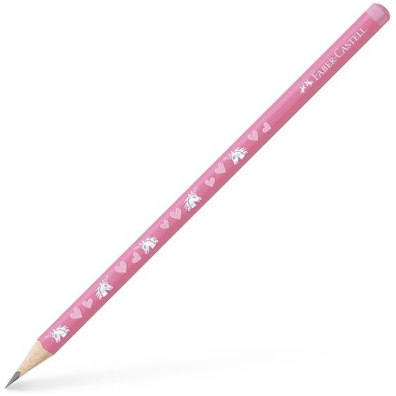 Μολύβι Faber-Castell Μονόκερος Ροζ ΗΒ 111510