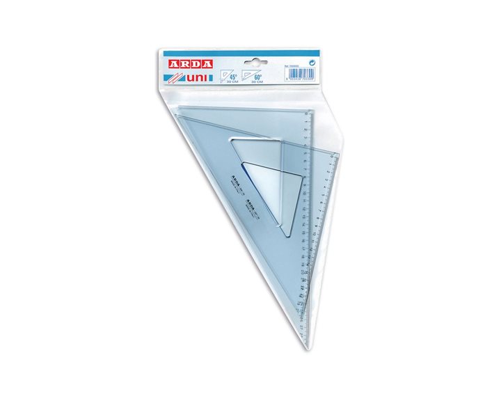 Σετ Τρίγωνα Ζέυγη 30cm Arda