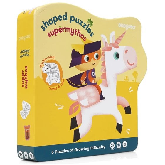 Oddy at Sea Παζλ Supermythos 18pcs