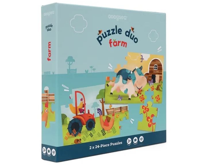 Oddy at Sea Παζλ Duo Farm 48pcs
