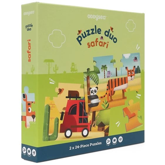 Oddy at Sea Παζλ Duo Safari 48pcs