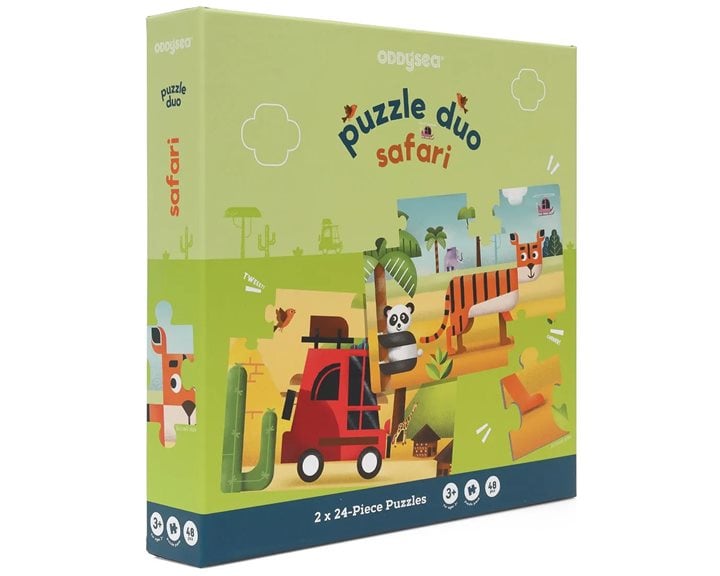 Oddy at Sea Παζλ Duo Safari 48pcs