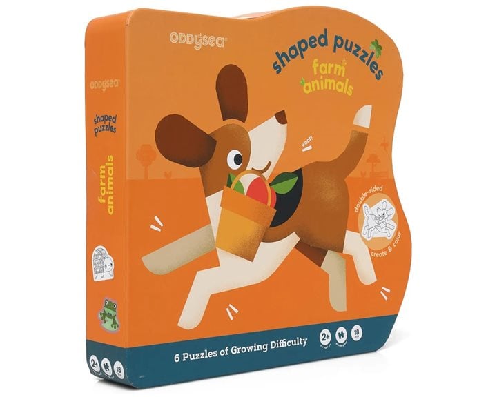 Oddy at Sea Παζλ Farm Animals 18pcs
