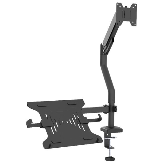 Διπλή Βάση Οθόνης &amp; Laptop/Tablet Focus Mount DLB 921-10LP