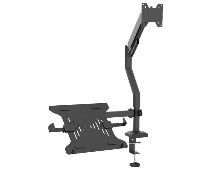 Διπλή Βάση Οθόνης &amp; Laptop/Tablet Focus Mount DLB 921-10LP