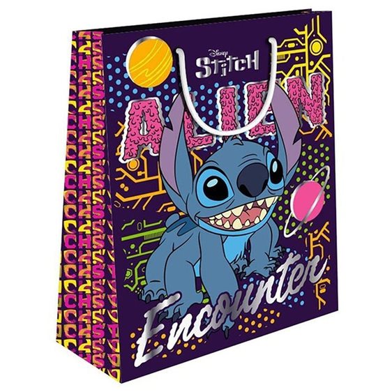 Τσάντα Δώρου Χάρτινη 33χ12χ45 Lilo & Stitch 000564064