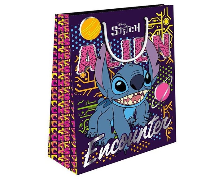 Τσάντα Δώρου Χάρτινη 33χ12χ45 Lilo & Stitch 000564064