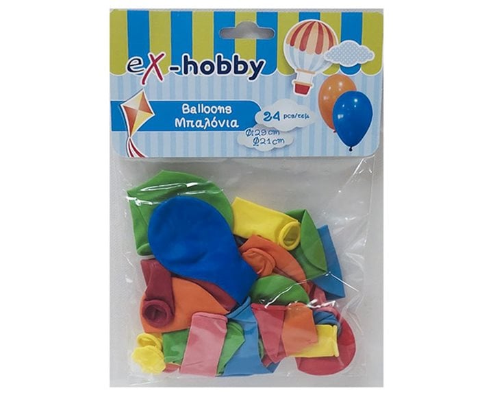 Μπαλόνια Assorted 29εκ 50 τμχ 401490
