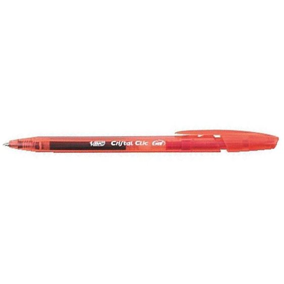 ΣΤΥΛΟ BIC CRISTAL CLIC GEL ΚΟΚΚΙΝΟ
