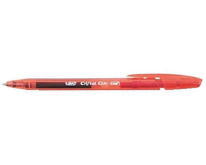 ΣΤΥΛΟ BIC CRISTAL CLIC GEL ΚΟΚΚΙΝΟ